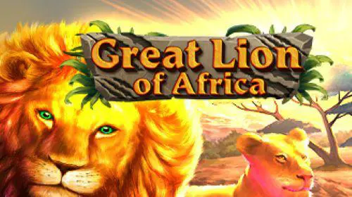 Great Lion of Africa - Spin City - Congo